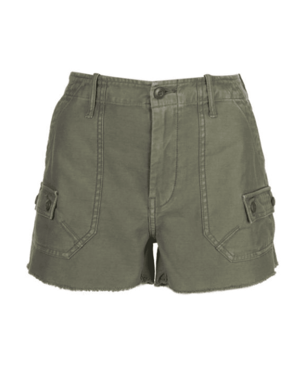 Frame Military Service Cut Off Shorts