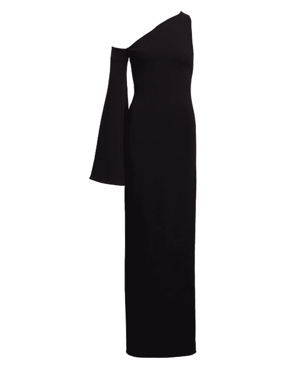 Solace London Black Siara Gown