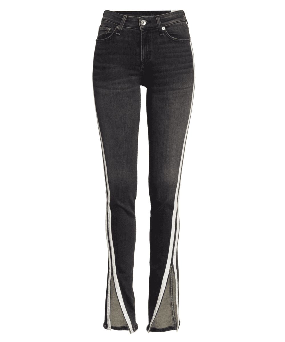 Rag & Bone Clean Grafton Cate Side Stripe Skinny Jean