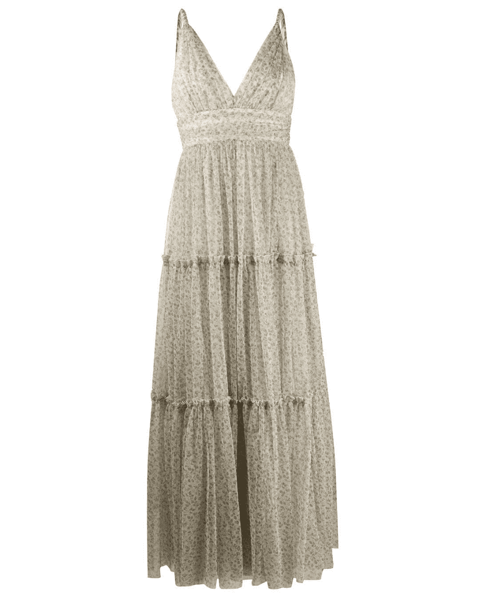 Jonathan Simkhai Limoncelli Print Halley Tulle Dress