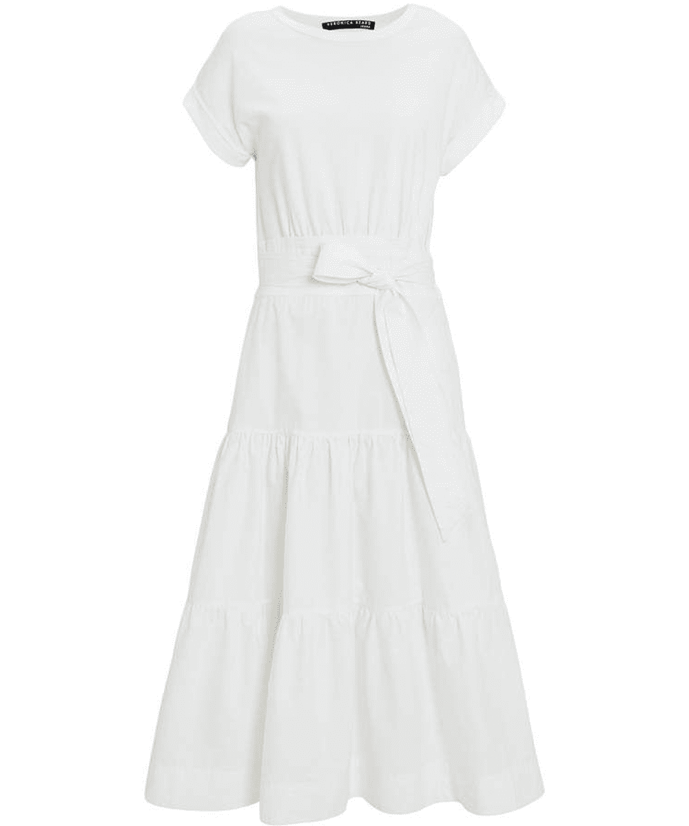 Veronica Beard White Trail Dress