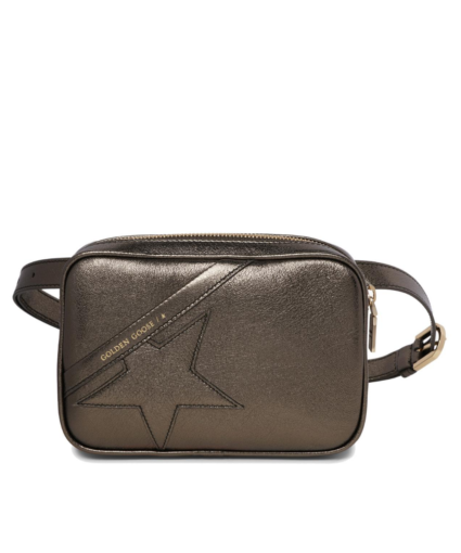 Logo Star Belt Bag Pewter Golden Goose Product