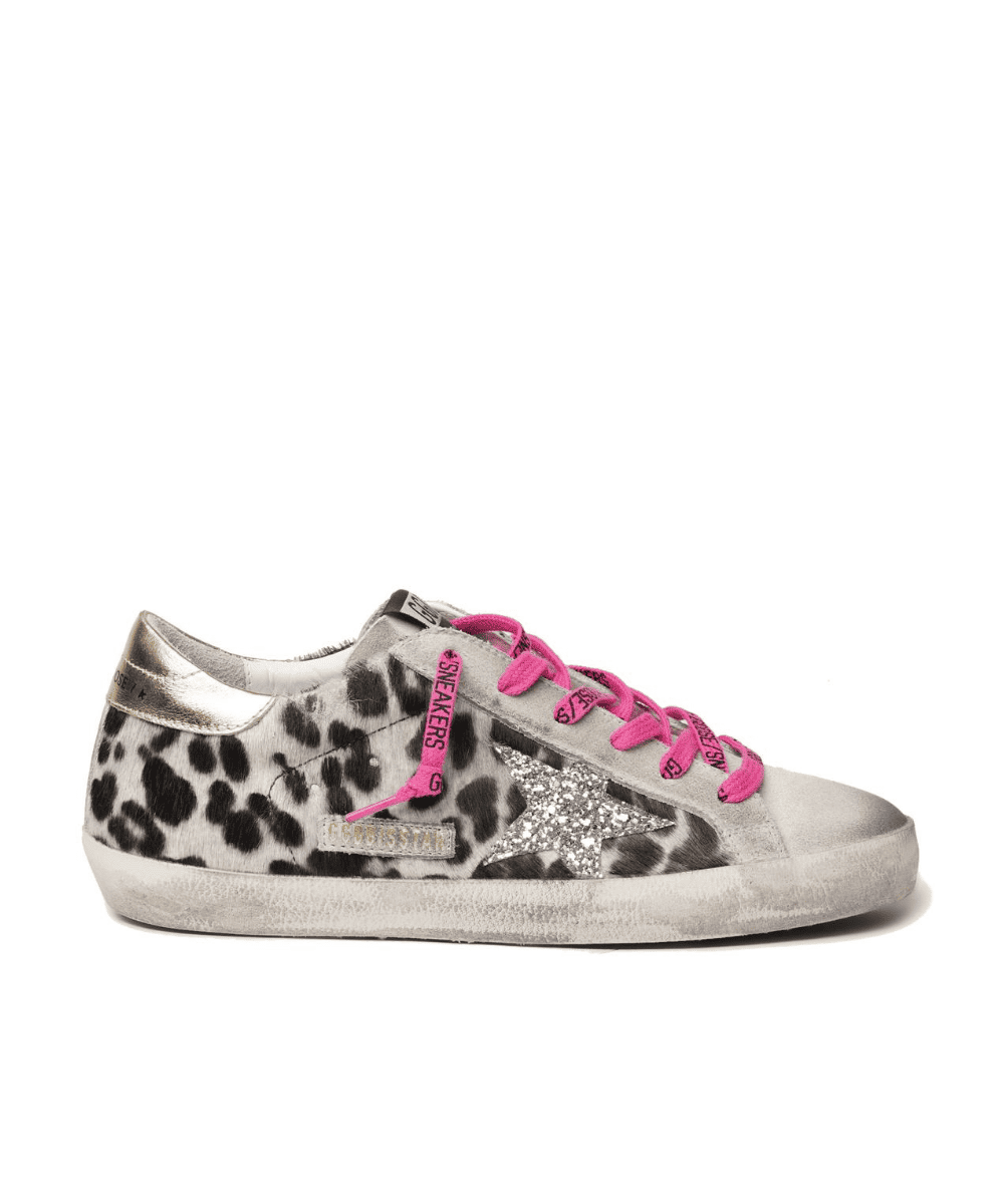 golden goose pink laces