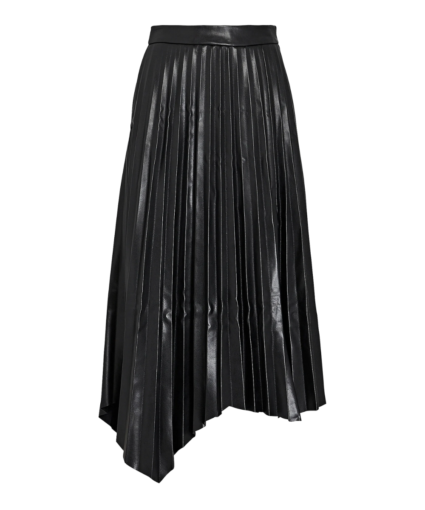 Jayla Vegan Leather Skirt Black Jonathan Simkhai
