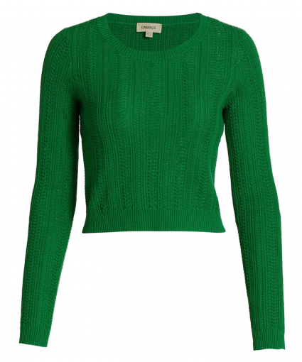aceline sweater amazon green l'agence