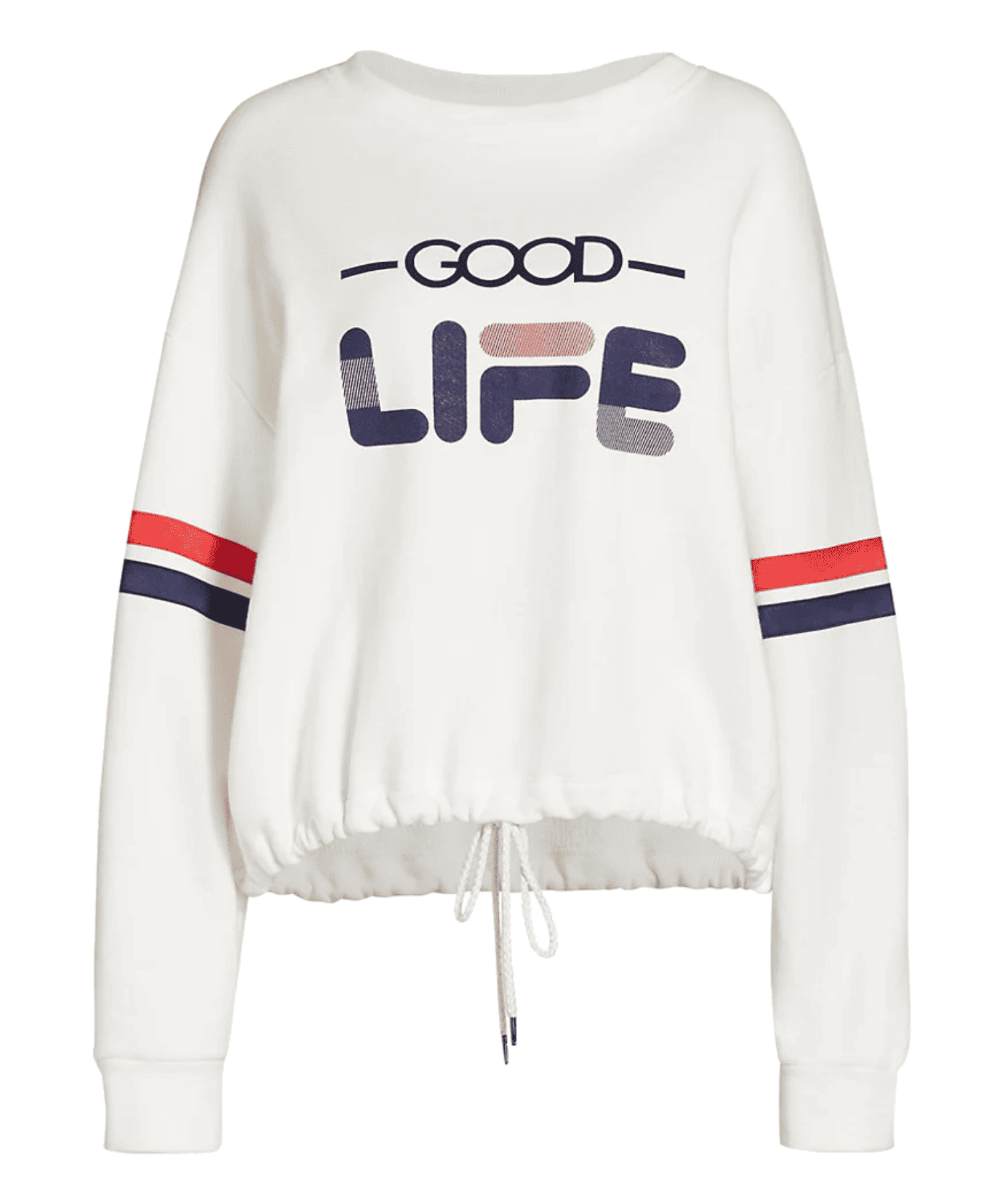 Le Superbe White Good Life Champion Sweatshirt