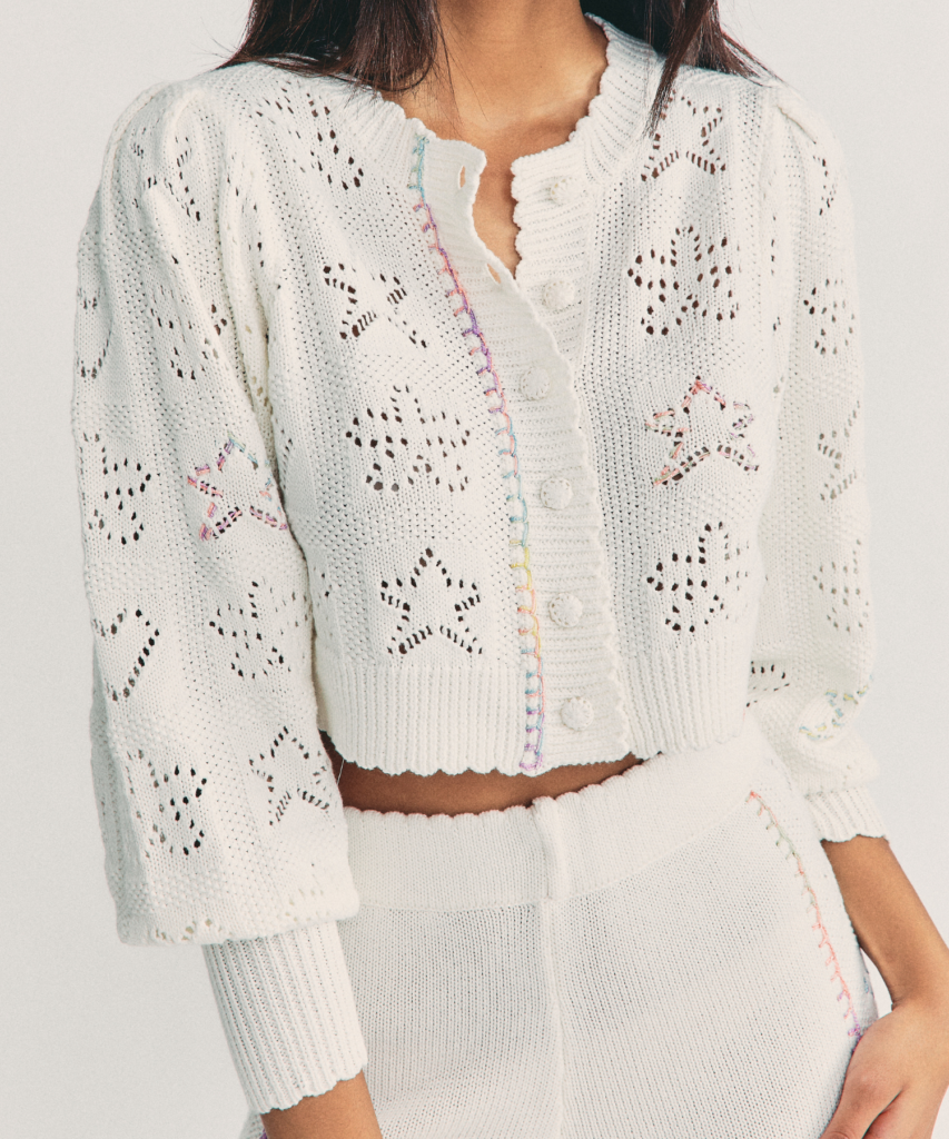 Fancy white sweater best sale