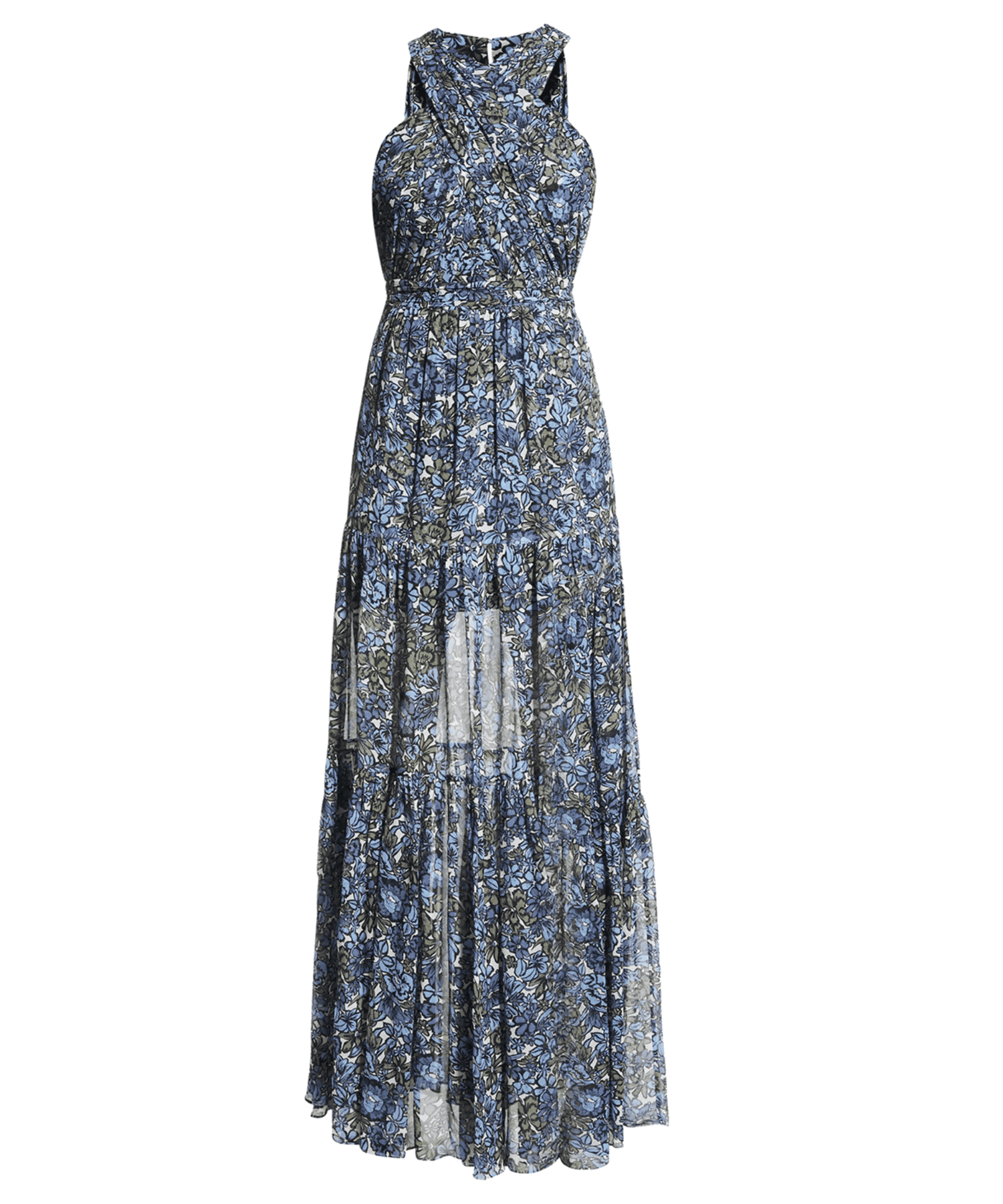 Veronica Beard Blue Multi Florencia Dress