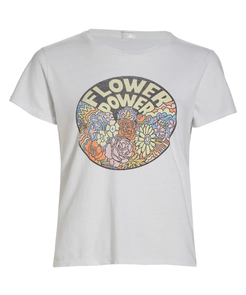the lil goodie goodie tee t-shirt flower power mother