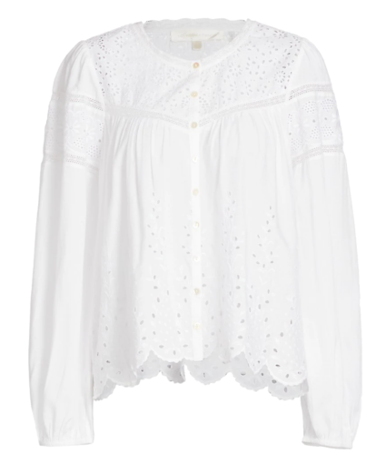 badyn blouse antique white loveshackfancy