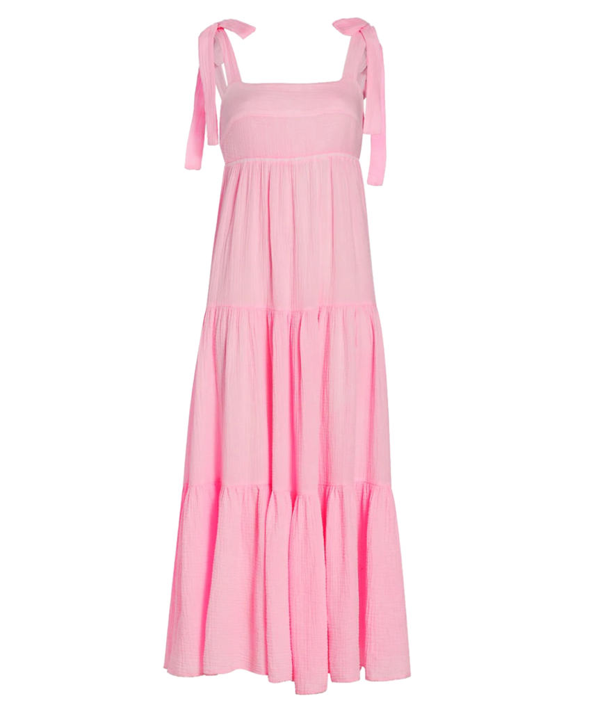 Marguerite Dress Sugar Pink Honorine
