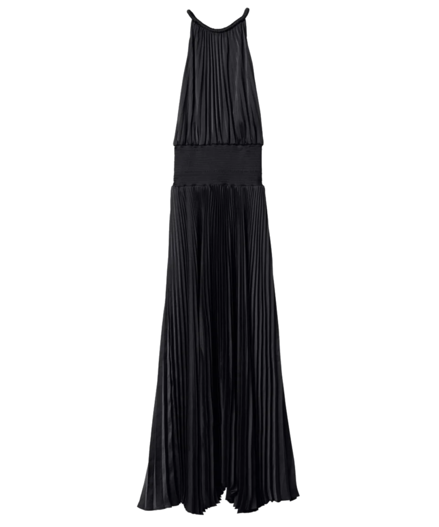 renata dress gown black a.l.c.