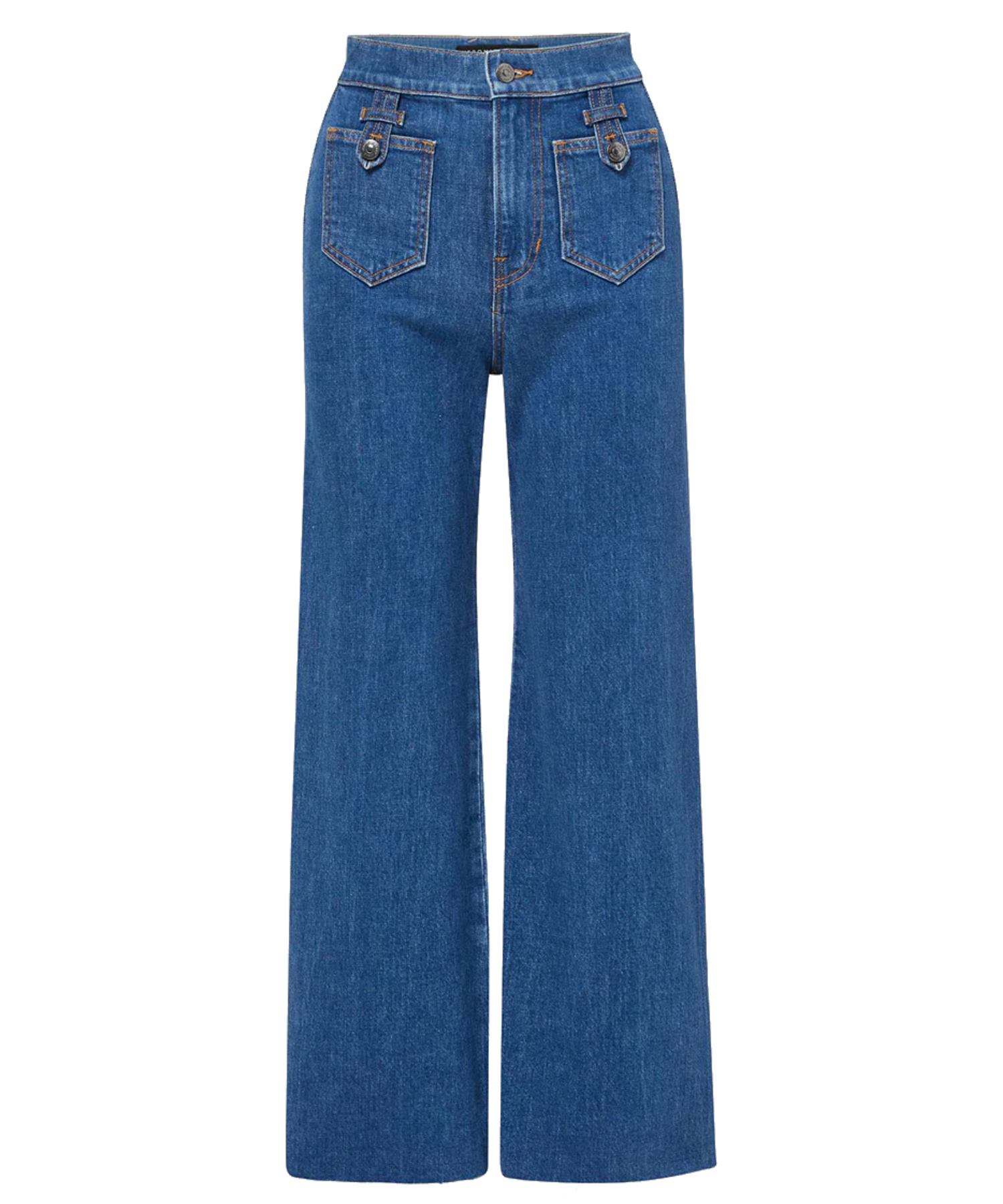 Veronica Beard Lakewood Grant Patch Pocket Jean