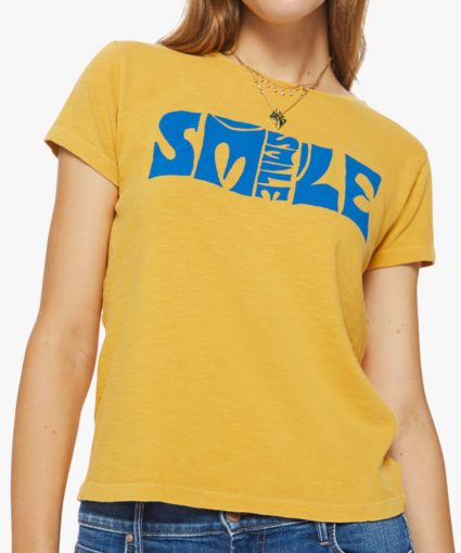 The Sinful Tee Smile Yellow Blue Mother