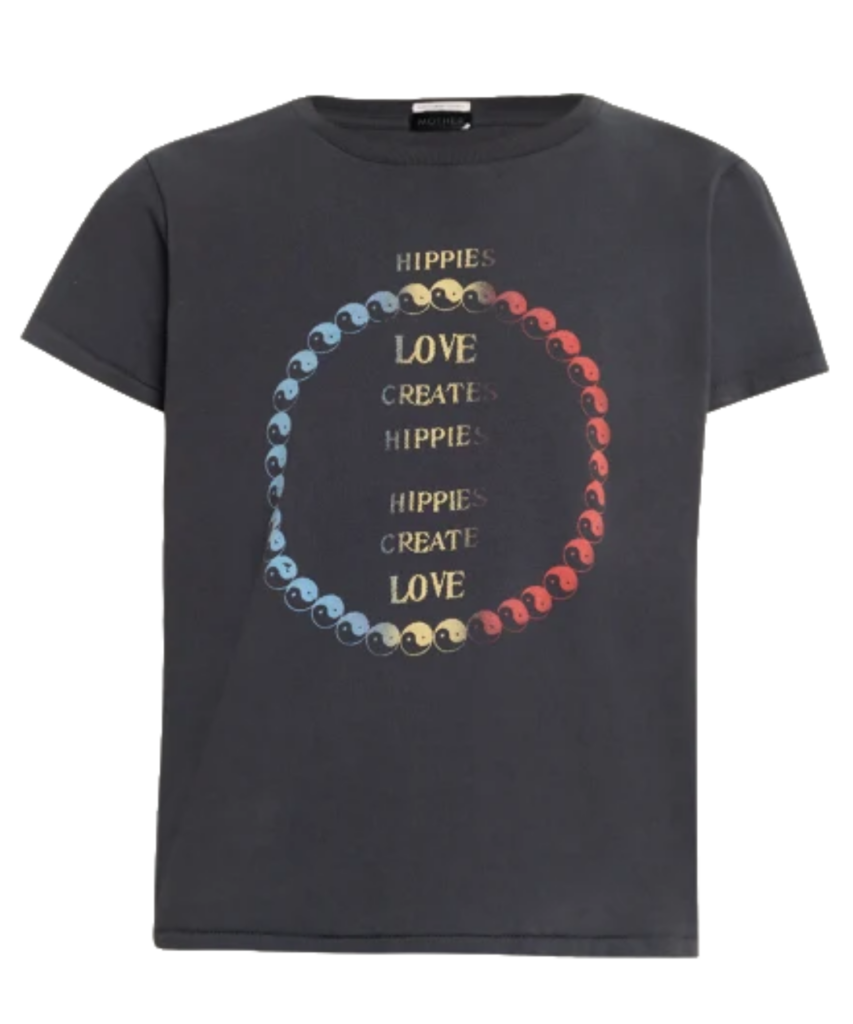 THE LIL GOODIE GOODIE TEE YIN YANG HIPPIES MOTHER