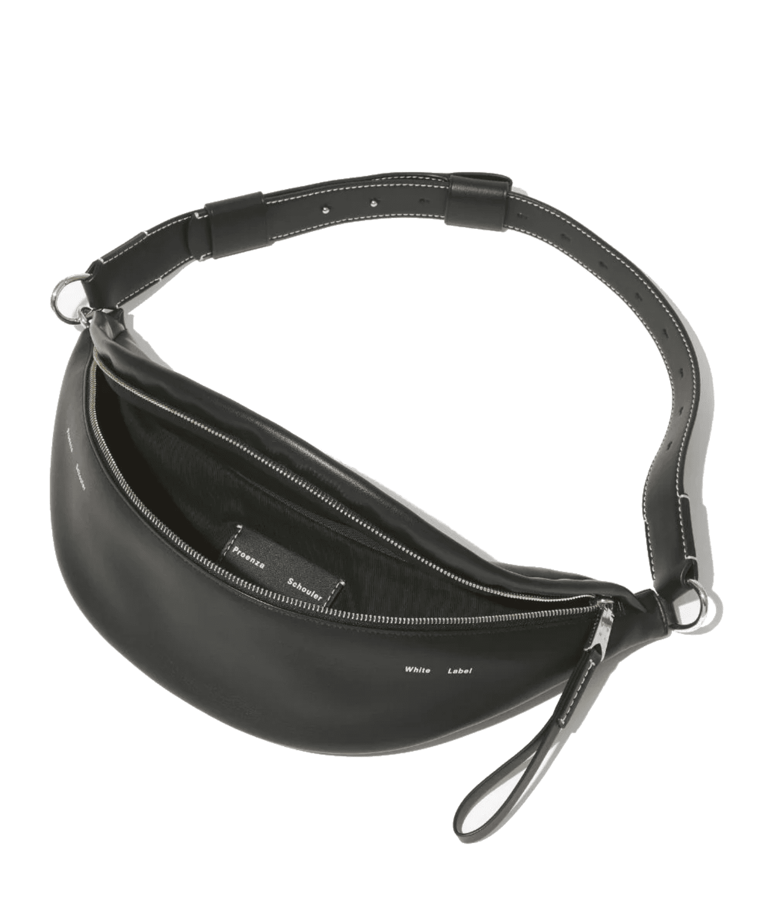 Proenza Schouler Black Stanton Leather Sling Bag