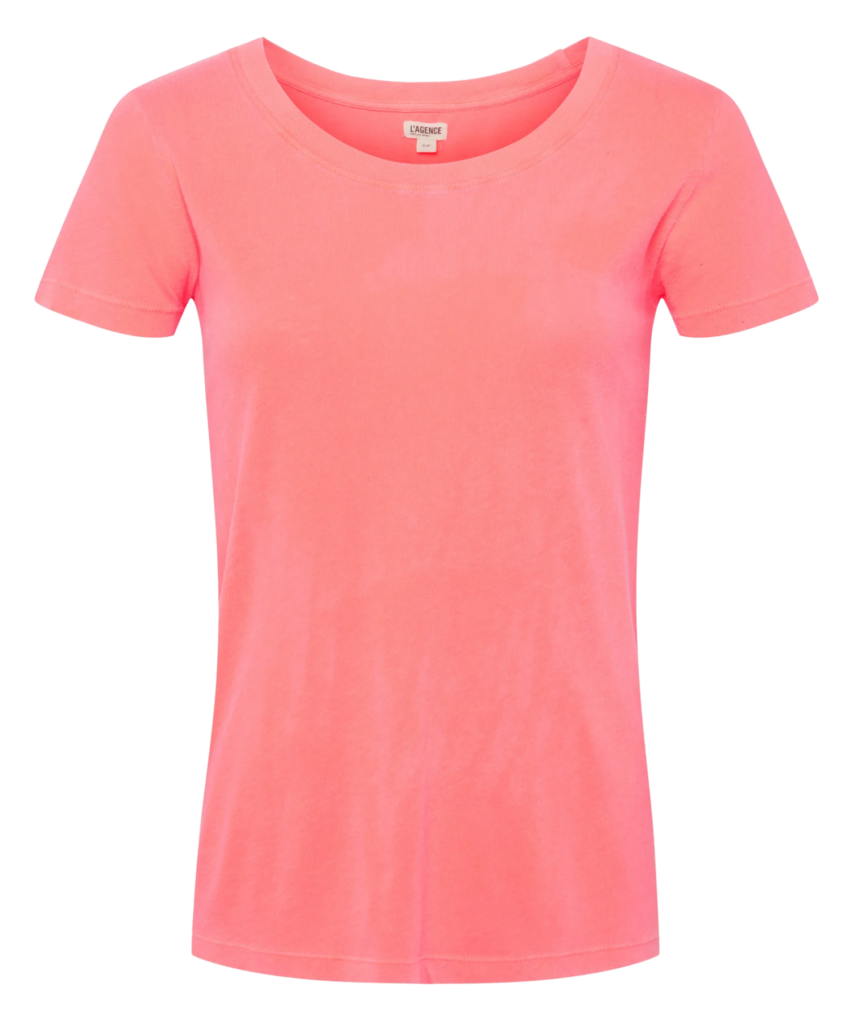 cory tee neon coral l'agence