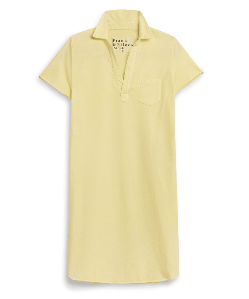 LAUREN DRESS CANARY FRANK & EILEEN