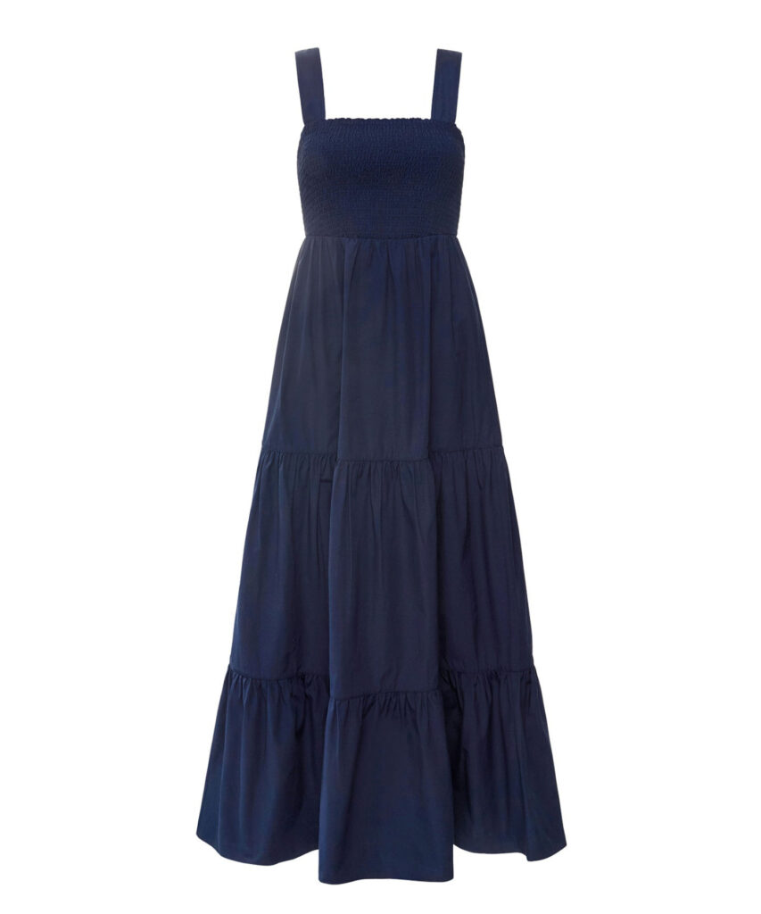 kim dress navy brochu walker